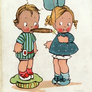 Everybody's doing it - Mabel Lucie Attwell Everybody's doing it - Mabel Lucie Attwell