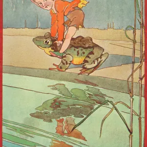 Fairyland - fairy and frog Fairyland - fairy and frog