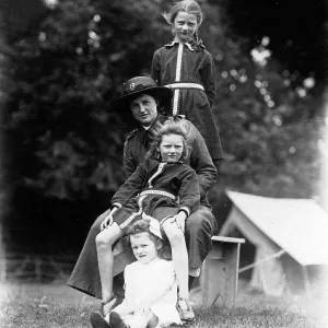 Family camp, Quex Park Family camp, Quex Park