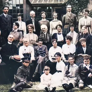 A family group, c 1915 A family group, c 1915