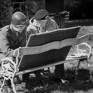 Field Marshal Bernard Montgomery and General Field Marshal Bernard Montgomery and General