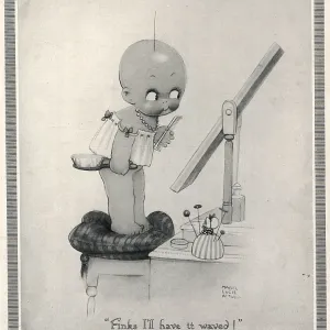 Finks I Will Have it Waved by Mabel Lucie Attwell Finks I Will Have it Waved by Mabel Lucie Attwell