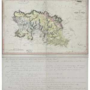 First geological map of Jersey [c.1828]