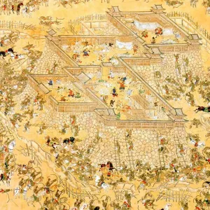First Siege of Ulsan : Korean and Chinese soldiers First Siege of Ulsan : Korean and Chinese soldiers