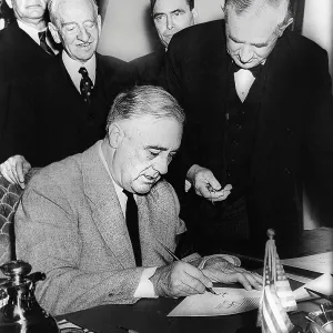 Franklin Roosevelt - Tom Connally - Alben Barkley Franklin Roosevelt - Tom Connally - Alben Barkley
