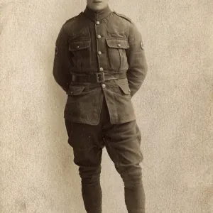 Fred Soar, RAMC soldier, WW1 Fred Soar, RAMC soldier, WW1