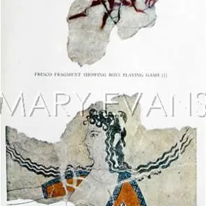 FRESCO FRAGMENTS/KNOSSOS FRESCO FRAGMENTS/KNOSSOS