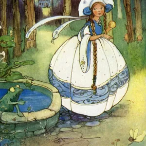 The Frog Prince by Mabel Lucie Attwell The Frog Prince by Mabel Lucie Attwell
