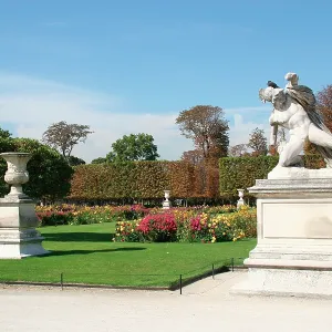 The Garden of the Tullerias. Paris. Francia The Garden of the Tullerias. Paris. Francia