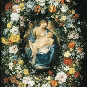 Garland with the Virgin Garland with the Virgin
