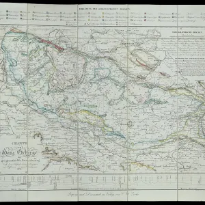 GeognosticÂ map of the Harz Mountains (1832)