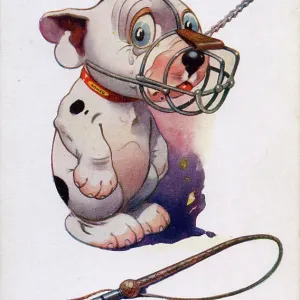 George Studdy, Bonzo greetings postcard George Studdy, Bonzo greetings postcard