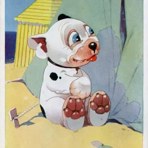 George Studdy, Bonzo holiday postcard George Studdy, Bonzo holiday postcard