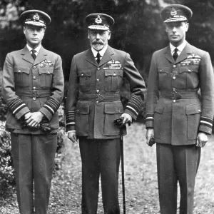 George V and his two eldest sons George V and his two eldest sons
