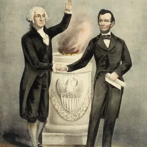 George Washington and Abraham Lincoln George Washington and Abraham Lincoln