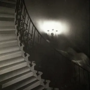 Ghost on the Tulip Staircase of the Queen's House Ghost on the Tulip Staircase of the Queen's House