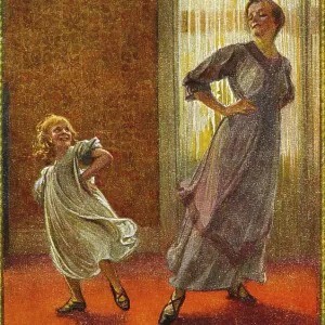 GIRL/MOTHER DANCING 20C GIRL/MOTHER DANCING 20C