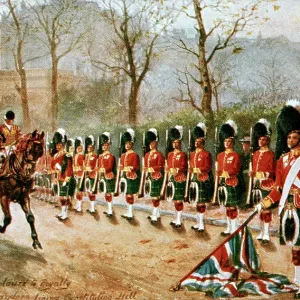 Gordon Highlanders dipping the colours Gordon Highlanders dipping the colours
