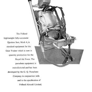 GQ Parachutes Selected For The Folland Ejection Seat GQ Parachutes Selected For The Folland Ejection Seat