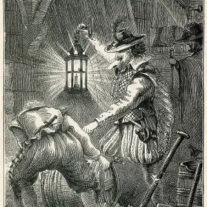 The Gunpowder Plot - laying the charges The Gunpowder Plot - laying the charges