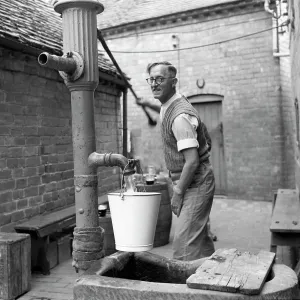 Hand pump at the Fruiterer's Arms, Hartlebury Hand pump at the Fruiterer's Arms, Hartlebury