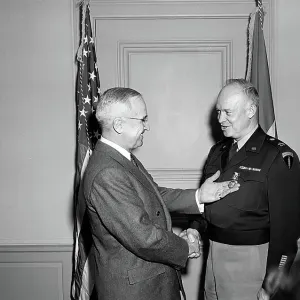 Harry S. Truman - Dwight D. Eisenhower - military Harry S. Truman - Dwight D. Eisenhower - military