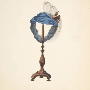 A Hat on a Stand, ca. 1865, Pen and ink, brush A Hat on a Stand, ca. 1865, Pen and ink, brush
