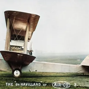 De Havilland Airco British biplane De Havilland Airco British biplane