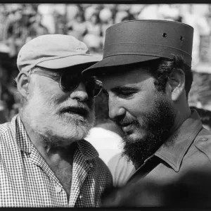 HEMINGWAY & FIDEL CASTRO HEMINGWAY & FIDEL CASTRO