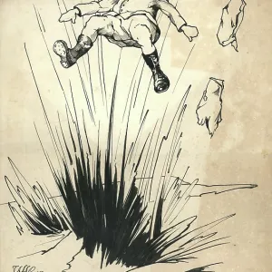 HIGH JUMP CARTOON HIGH JUMP CARTOON