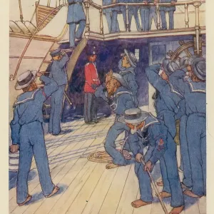 HMS Pinafore, Captain Corcoran and crew HMS Pinafore, Captain Corcoran and crew