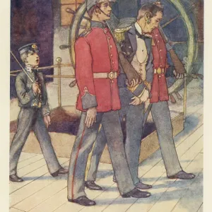 HMS Pinafore, Captain Corcoran marched away HMS Pinafore, Captain Corcoran marched away
