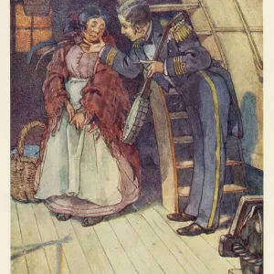 HMS Pinafore, Little Buttercup and the captain HMS Pinafore, Little Buttercup and the captain