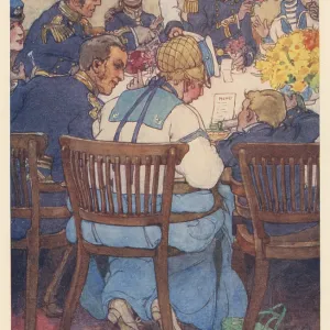 HMS Pinafore, lunch on board ship HMS Pinafore, lunch on board ship