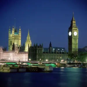 House of Parliament at night