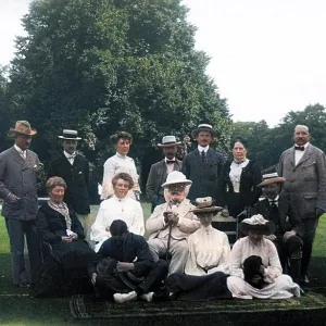 House Party - Group on the Lawn