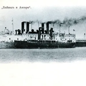 The icebreakers Baikal and Angara The icebreakers Baikal and Angara