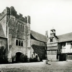 Ightham Mote, Kent - The Courtyard Ightham Mote, Kent - The Courtyard