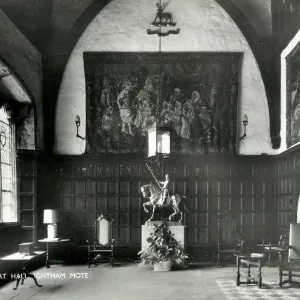 Ightham Mote, Kent - The Great Hall Ightham Mote, Kent - The Great Hall