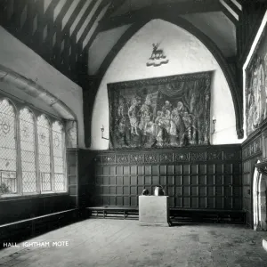 Ightham Mote, Kent - The Great Hall Ightham Mote, Kent - The Great Hall