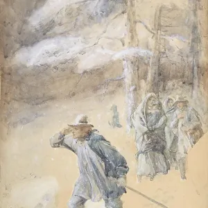 Illustration for Little Peter: A Christmas Morality Illustration for Little Peter: A Christmas Morality
