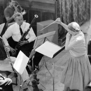 Imogen Holst Conducting at Blythburgh Imogen Holst Conducting at Blythburgh