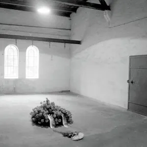 Interior of Plotzensee Prison, Berlin, Germany Interior of Plotzensee Prison, Berlin, Germany
