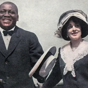 Jack Johnson and his first wife