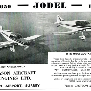 Jodel DR1050 Ambassadeur & Jodel D140 Mousquetaire Jodel DR1050 Ambassadeur & Jodel D140 Mousquetaire