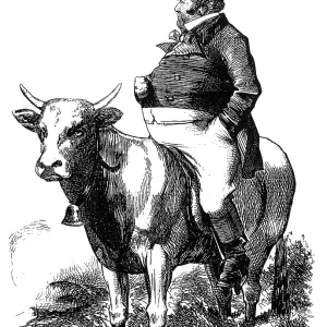 JOHN BULL ON A BULL JOHN BULL ON A BULL