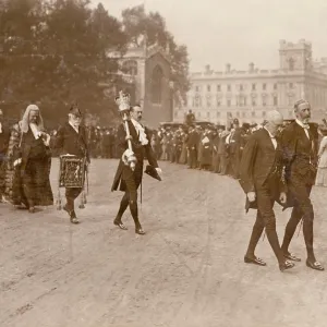 Judges procession to Westminster Abbey