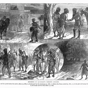 Kavanagh's journey, Relief of Lucknow, Indian Mutiny Kavanagh's journey, Relief of Lucknow, Indian Mutiny
