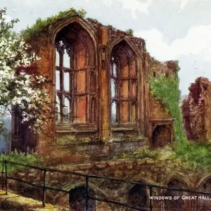 Kenilworth Castle, Windows of the Great Hall Kenilworth Castle, Windows of the Great Hall
