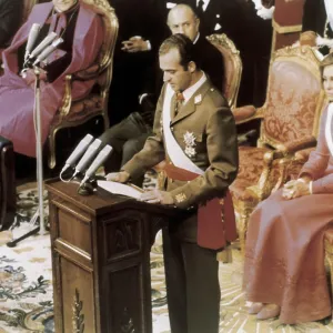 King Juan Carlos I inauguration King Juan Carlos I inauguration